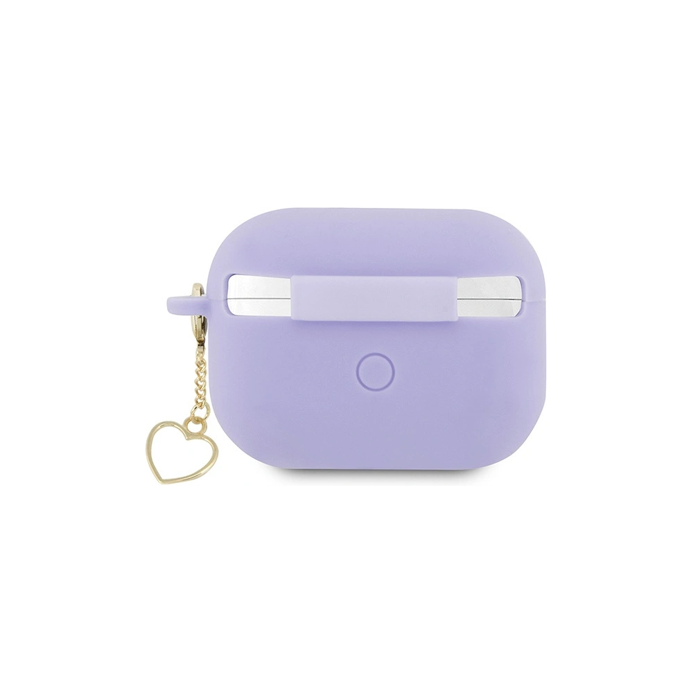 Hurtownia GSM - Etui Guess GUAP2LSCHSU Apple AirPods Pro 2 obal purpurový/purple silikonový přívěsek srdce kolekce - GUE2402 - {ean13} - Hurt