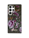 Etui Guess GUHCS23LHCFWSK Samsung Galaxy S23 Ultra negru/black hardcase Flower Collection