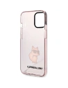 Wholesale Karl Lagerfeld KLHCP12MHNCHTCP Apple iPhone 12/12 Pro pink hardcase Ikonik Choupette - KLD1476 - {ean13} - Hurt