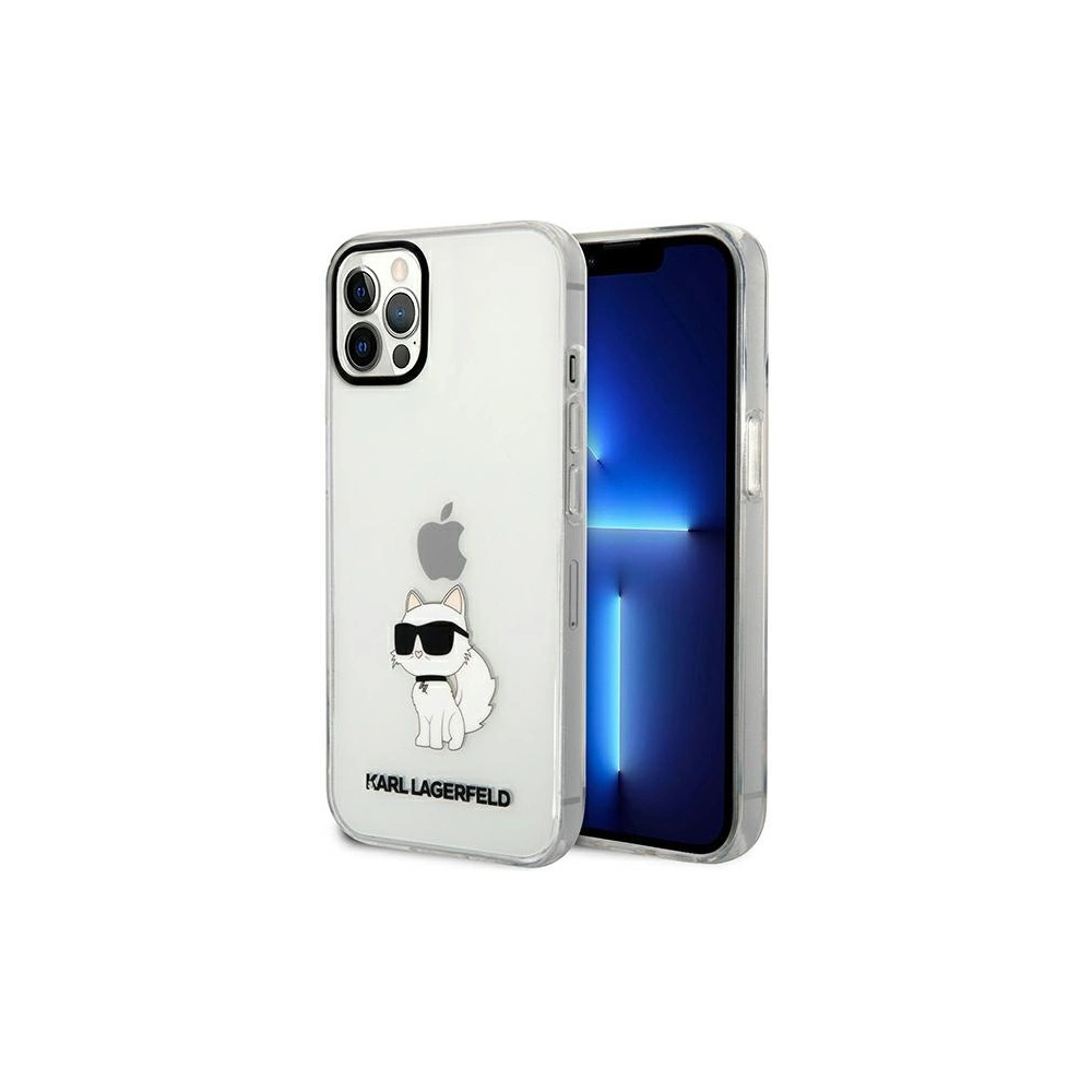Hurtownia GSM - Etui Karl Lagerfeld KLHCP12MHNCHTCT Apple iPhone 12/12 Pro átlátszó kemény tok Ikonik Choupette - KLD1477 - {ean13} - Hurt
