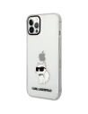 Hurtownia GSM - Etui Karl Lagerfeld KLHCP12MHNCHTCT Apple iPhone 12/12 Pro transparent hardcase Ikonik Choupette - KLD1477 - {ean13} - Hurt