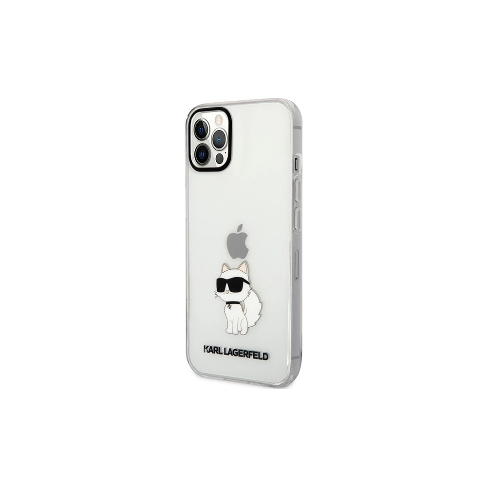 Hurtownia GSM - Etui Karl Lagerfeld KLHCP12MHNCHTCT Apple iPhone 12/12 Pro carcasă din plastic transparentă Ikonik Choupette - KLD1477 - {ean13} - Hurt