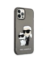 Hurtownia GSM - Etui Karl Lagerfeld KLHCP12MHNKCTGK Apple iPhone 12/12 Pro negru/black hardcase Gliter Etui Karl&Choupette - KLD1478 - {ean13} - Hurt