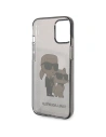 Hurtownia GSM - Case Karl Lagerfeld KLHCP12MHNKCTGK Apple iPhone 12/12 Pro schwarz/black hardcase Gliter Case Karl&Choupette - KLD1478 - {ean13} - Hurt