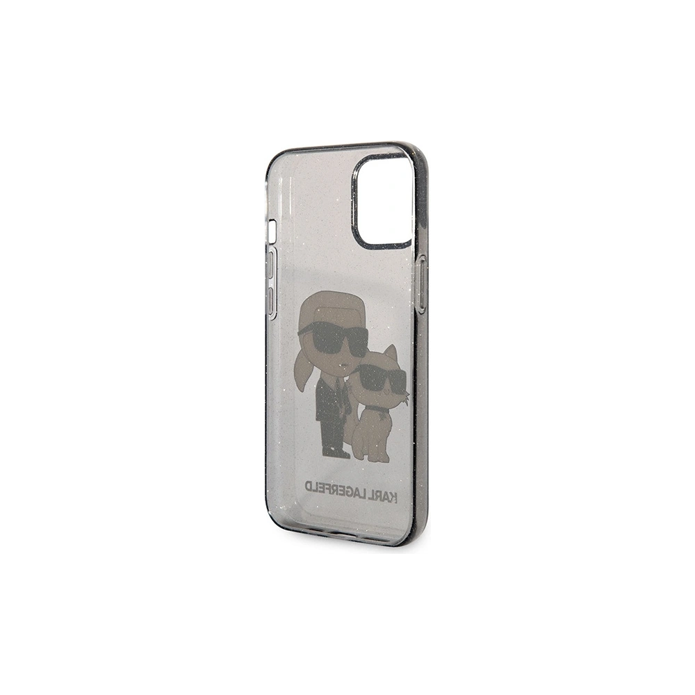Hurtownia GSM - Case Karl Lagerfeld KLHCP12MHNKCTGK Apple iPhone 12/12 Pro schwarz/black hardcase Gliter Case Karl&Choupette - KLD1478 - {ean13} - Hurt