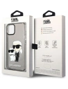 Hurtownia GSM - Etui Karl Lagerfeld KLHCP12MHNKCTGK Apple iPhone 12/12 Pro negru/black hardcase Gliter Etui Karl&Choupette - KLD1478 - {ean13} - Hurt