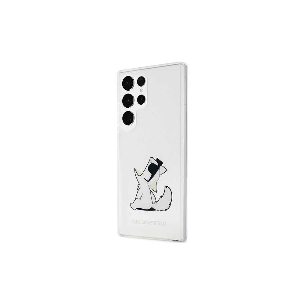 Hurtownia GSM - Case Karl Lagerfeld KLHCS23LCFNRC Samsung Galaxy S23 Ultra transparente Hartschale Choupette Fun - KLD1480 - {ean13} - Hurt