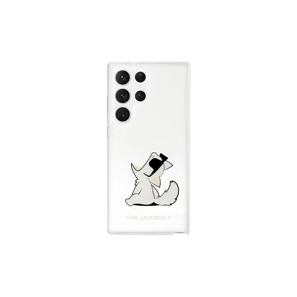 Hurtownia GSM - Etui Karl Lagerfeld KLHCS23LCFNRC Samsung Galaxy S23 Ultra hardcase transparent Choupette Fun - KLD1480 - {ean13} - Hurt