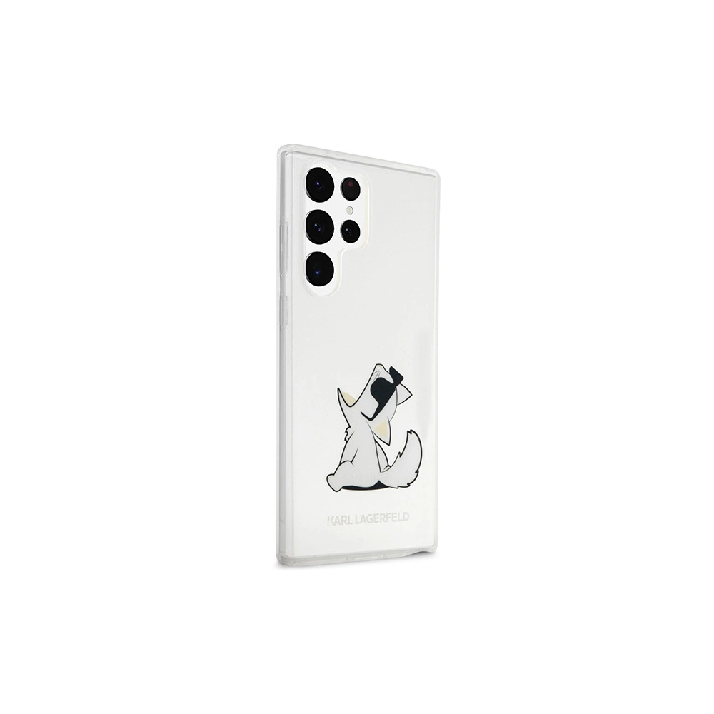 Hurtownia GSM - Case Karl Lagerfeld KLHCS23LCFNRC Samsung Galaxy S23 Ultra transparente Hartschale Choupette Fun - KLD1480 - {ean13} - Hurt