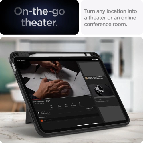 Etui Spigen Tough Armor Pro Apple iPad 10.9" 2022 / 11" 2025 Black