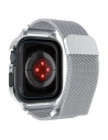 Hurtownia GSM - Pasek + etui Spigen Metal Fit Pro Apple Watch 4/5/6/7/8/9/SE 44/45mm Ezüst - SPN2755 - {ean13} - Hurt