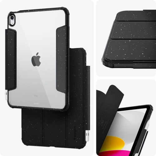 Etui Spigen Ultra Hybrid Pro Apple iPad 10.9" 2022 / 11" 2025 Speckled Grey