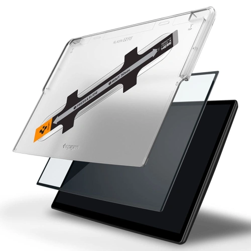 Szkło hartowane Spigen GLAS.tR ez Fit Tesla Model X 2022/Model S 2021 Black