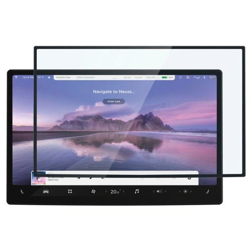 Szkło hartowane Spigen GLAS.tR ez Fit Tesla Model X 2022/Model S 2021 Black