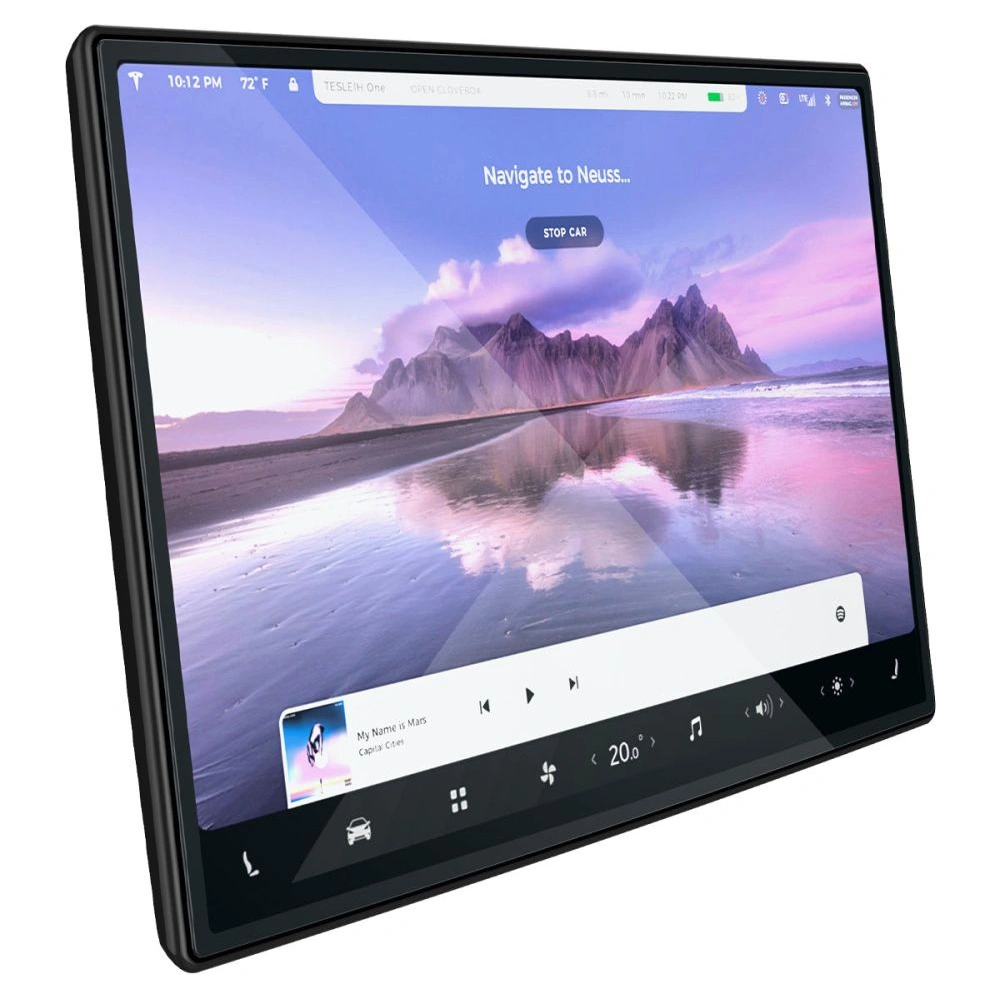 Hurtownia GSM - Gehärtetes Glas Spigen GLAS.tR ez Fit Tesla Model X 2022/Model S 2021 Schwarz - SPN2759 - {ean13} - Hurt