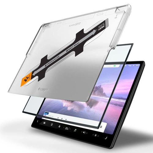 Szkło hartowane Spigen GLAS.tR ez Fit Tesla Model X 2022/Model S 2021 Black