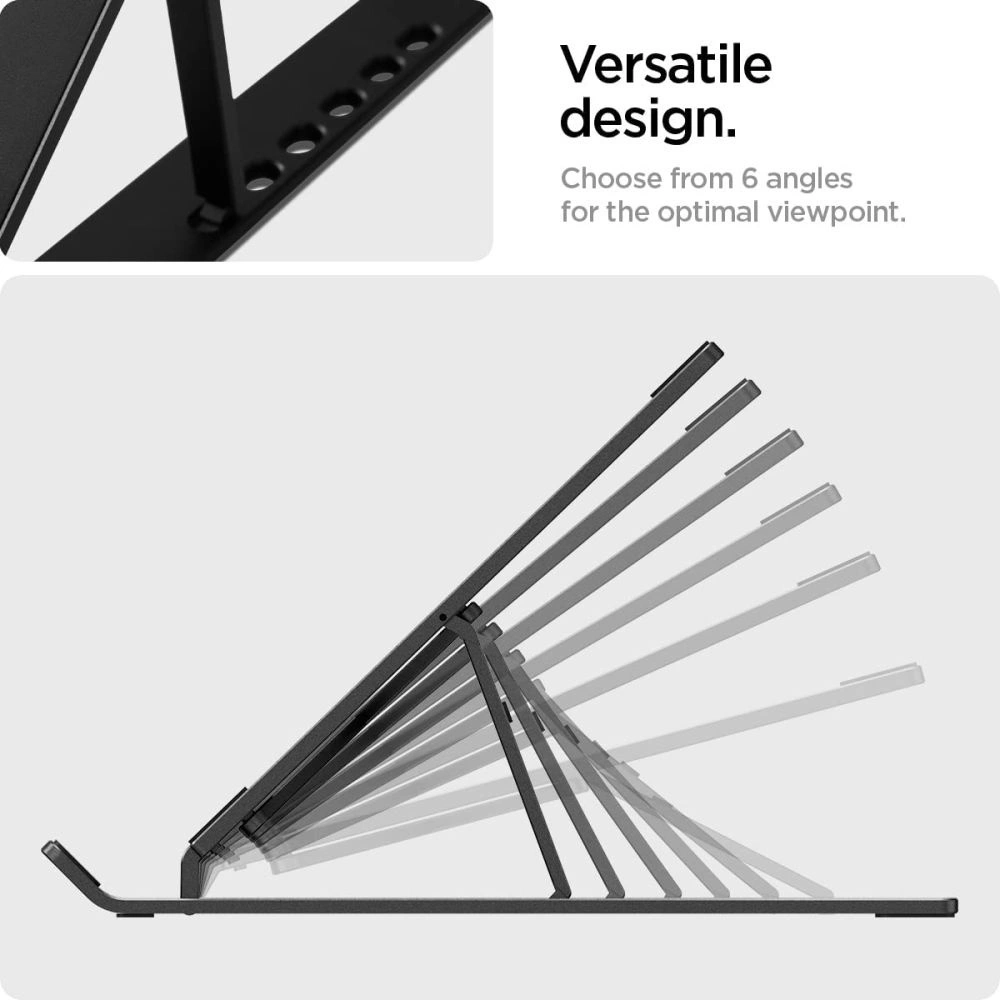 Hurtownia GSM - Podstawka pentru laptop Spigen LD201 Universal Laptop Stand Black - SPN2760 - {ean13} - Hurt