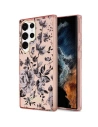 Wholesale Guess GUHCS23LHCFWSP Samsung Galaxy S23 Ultra pink hardcase Flower Collection - GUE2405 - {ean13} - Hurt