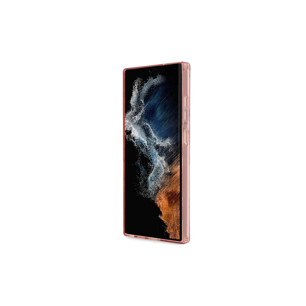 Hurtownia GSM - Etui Guess GUHCS23LHCFWSP Samsung Galaxy S23 Ultra różowy/pink hardcase Flower Collection - GUE2405 - {ean13} - Hurt