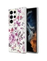 Etui Guess GUHCS23LHCFWST Samsung Galaxy S23 Ultra bílý/white hardcase Flower Collection