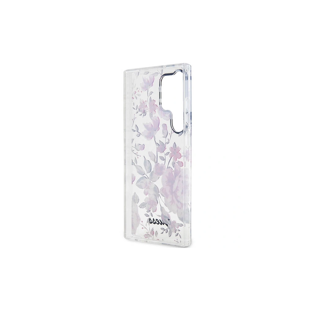 Hurtownia GSM - Case Guess GUHCS23LHCFWST Samsung Galaxy S23 Ultra weiß/white hardcase Flower Collection - GUE2406 - {ean13} - Hurt