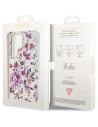 Wholesale Guess GUHCS23LHCFWST Samsung Galaxy S23 Ultra white hardcase Flower Collection - GUE2406 - {ean13} - Hurt