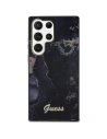 Guess GUHCS23LHTMRSK Samsung Galaxy S23 Ultra black hardcase Golden Marble Collection