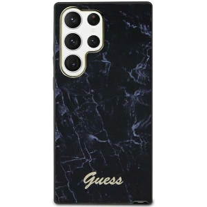 Hurtownia GSM - Case Guess GUHCS23LPCUMAK Samsung Galaxy S23 Ultra schwarz/black Hardcase Marble - GUE2409 - {ean13} - Hurt