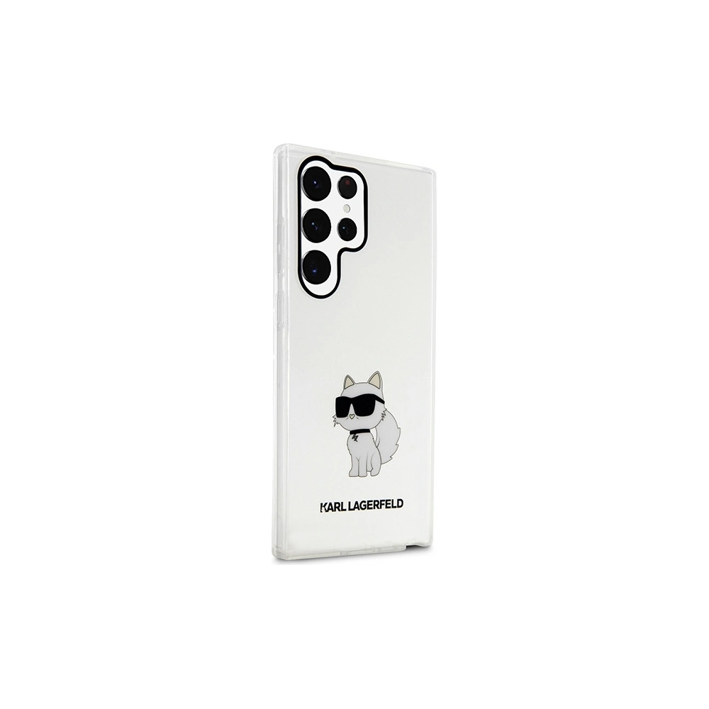Wholesale Karl Lagerfeld KLHCS23LHNCHTCT Samsung Galaxy S23 Ultra transparent hardcase Ikonik Choupette - KLD1482 - {ean13} - Hurt