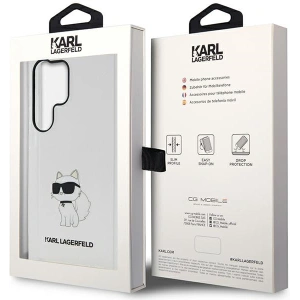 Wholesale Karl Lagerfeld KLHCS23LHNCHTCT Samsung Galaxy S23 Ultra transparent hardcase Ikonik Choupette - KLD1482 - {ean13} - Hurt