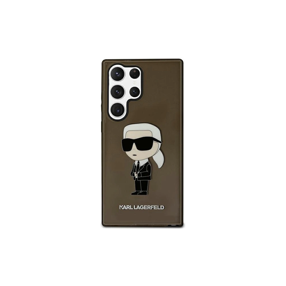 Wholesale Karl Lagerfeld KLHCS23LHNIKTCK Samsung Galaxy S23 Ultra black hardcase Ikonik Karl Lagerfeld - KLD1483 - {ean13} - Hurt