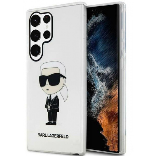 Hurtownia Karl Lagerfeld - 3666339117818 - KLD1484 - Etui Karl Lagerfeld KLHCS23LHNIKTCT Samsung Galaxy S23 Ultra transparent hardcase Ikonik Etui Karl Lagerfeld - B2B homescreen