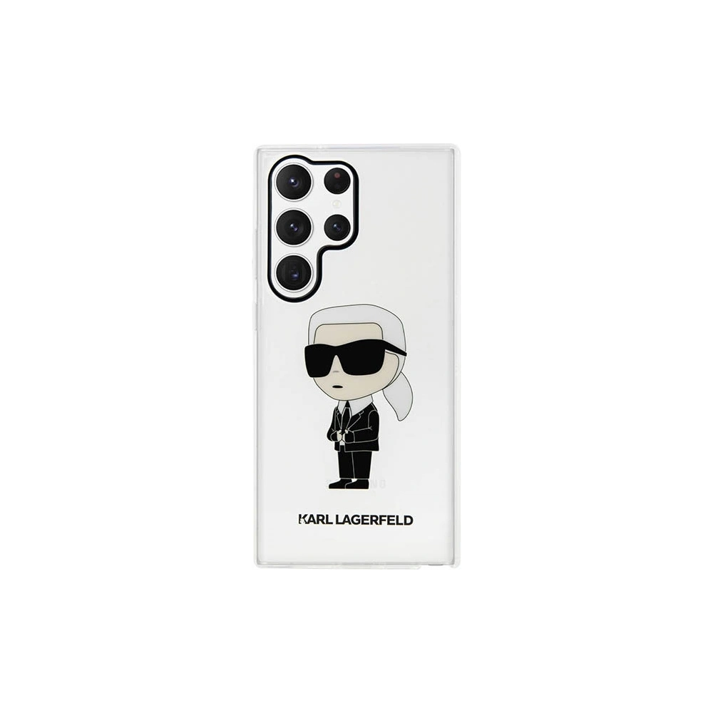 Hurtownia GSM - Case Karl Lagerfeld KLHCS23LHNIKTCT Samsung Galaxy S23 Ultra transparent Hardcase Ikonik Case Karl Lagerfeld - KLD1484 - {ean13} - Hurt