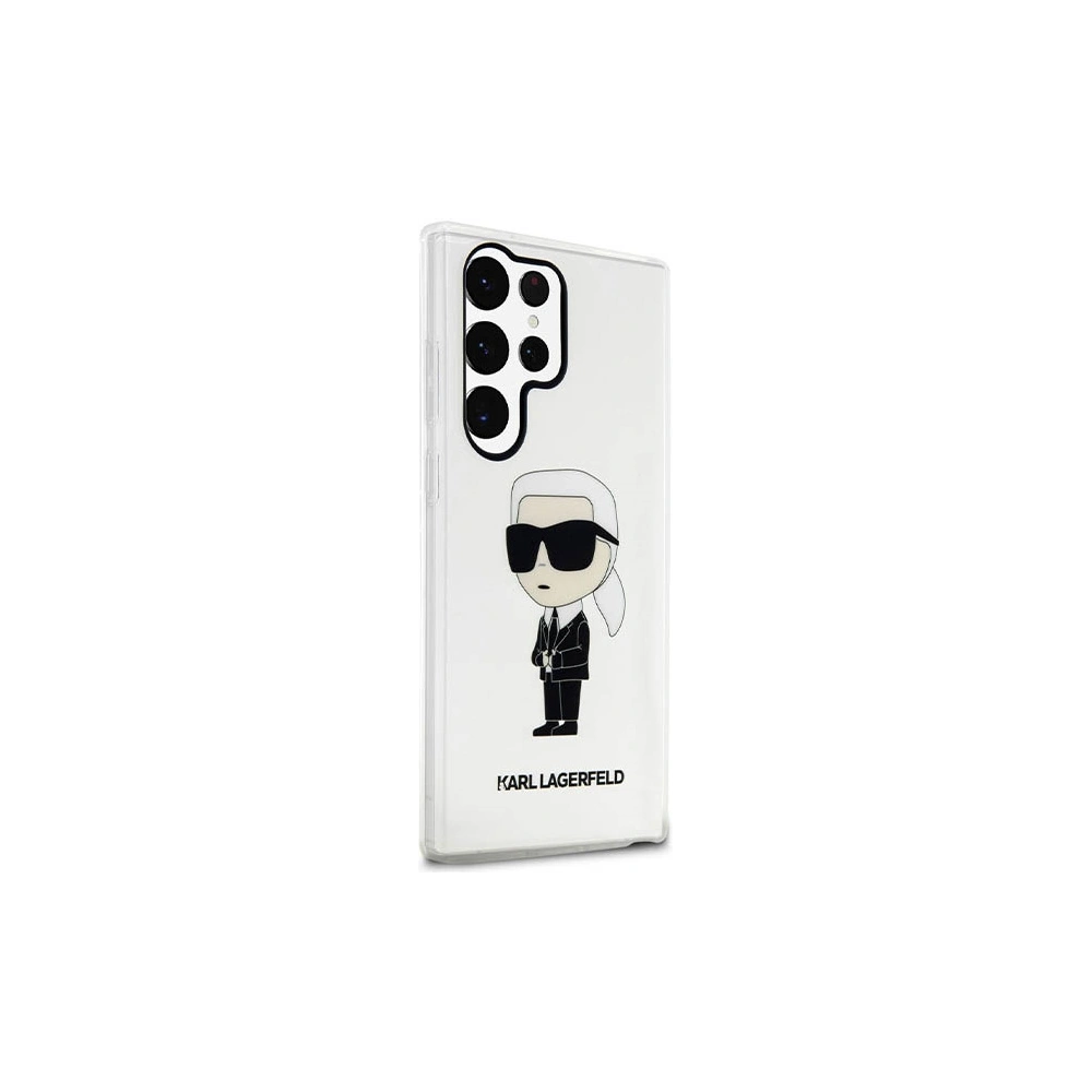 Hurtownia GSM - Case Karl Lagerfeld KLHCS23LHNIKTCT Samsung Galaxy S23 Ultra transparent Hardcase Ikonik Case Karl Lagerfeld - KLD1484 - {ean13} - Hurt