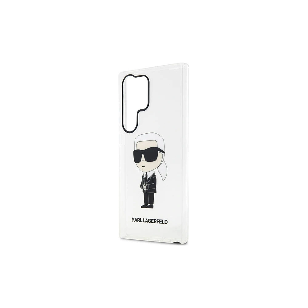 Hurtownia GSM - Case Karl Lagerfeld KLHCS23LHNIKTCT Samsung Galaxy S23 Ultra transparent Hardcase Ikonik Case Karl Lagerfeld - KLD1484 - {ean13} - Hurt