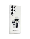 Hurtownia GSM - Case Karl Lagerfeld KLHCS23LHNKCTGT Samsung Galaxy S23 Ultra transparente Hardcase Glitzer Case Karl&Choupette - KLD1485 - {ean13} - Hurt