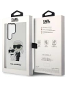 Hurtownia GSM - Etui Karl Lagerfeld KLHCS23LHNKCTGT Samsung Galaxy S23 Ultra carcasă transparentă Gliter Etui Karl&Choupette - KLD1485 - {ean13} - Hurt
