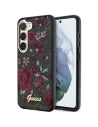 Guess GUHCS23MHCFWSA Samsung Galaxy S23+ Plus khaki hardcase Flower Collection