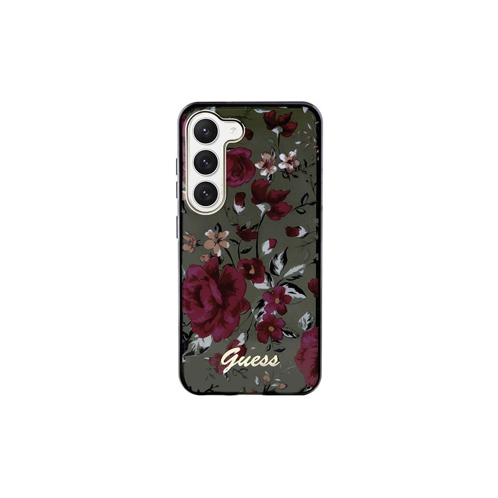 Hurtownia GSM - Etui Guess GUHCS23MHCFWSA Samsung Galaxy S23+ Plus zelený/khaki hardcase Flower Collection - GUE2410 - {ean13} - Hurt