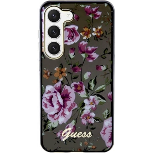 Hurtownia GSM - Etui Guess GUHCS23MHCFWSK Samsung Galaxy S23+ Plus negru/black hardcase Colecția Flower - GUE2411 - {ean13} - Hurt