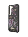 Wholesale Guess GUHCS23MHCFWSK Samsung Galaxy S23+ Plus black hardcase Flower Collection - GUE2411 - {ean13} - Hurt