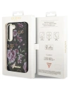 Wholesale Guess GUHCS23MHCFWSK Samsung Galaxy S23+ Plus black hardcase Flower Collection - GUE2411 - {ean13} - Hurt