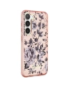 Wholesale Guess GUHCS23MHCFWSP Samsung Galaxy S23+ Plus pink hardcase Flower Collection - GUE2412 - {ean13} - Hurt