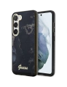 Guess GUHCS23MHTMRSK Samsung Galaxy S23+ Plus black hardcase Golden Marble Collection
