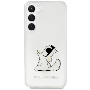 Hurtownia GSM - Etui Karl Lagerfeld KLHCS23MCFNRC Samsung Galaxy S23+ Plus carcasă transparentă din plastic Choupette Fun - KLD1486 - {ean13} - Hurt