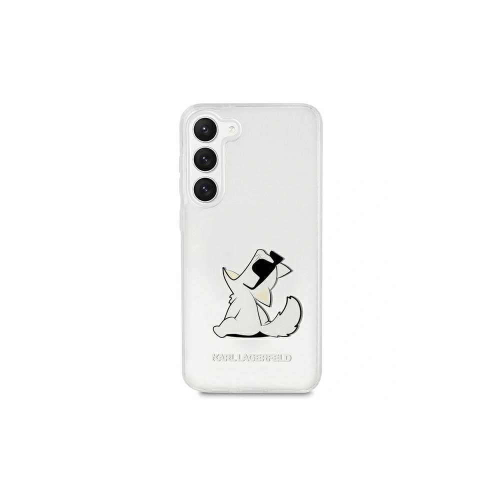 Wholesale Karl Lagerfeld KLHCS23MCFNRC Samsung Galaxy S23+ Plus transparent hardcase Choupette Fun - KLD1486 - {ean13} - Hurt