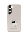 Karl Lagerfeld KLHCS23MHNCHTCP Samsung Galaxy S23+ Plus pink hardcase Ikonik Choupette