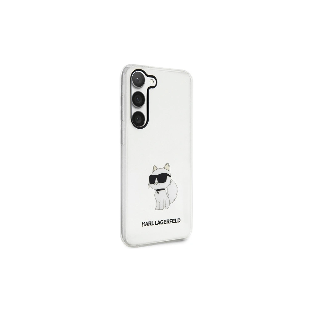 Hurtownia GSM - Etui Karl Lagerfeld KLHCS23MHNCHTCT Samsung Galaxy S23+ Plus áttetsző kemény tok Ikonik Choupette - KLD1488 - {ean13} - Hurt