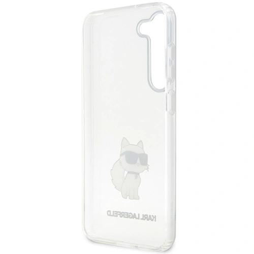 Etui Karl Lagerfeld KLHCS23MHNCHTCT Samsung Galaxy S23+ Plus transparent hardcase Ikonik Choupette