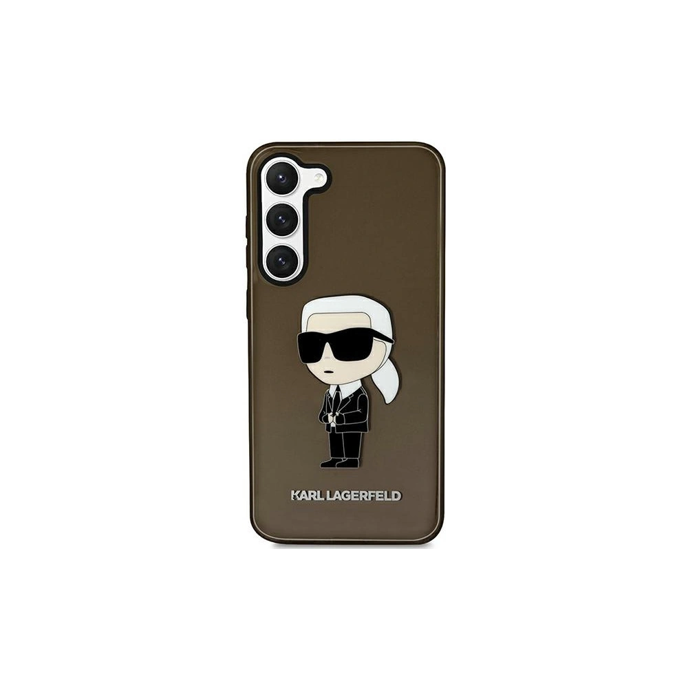 Wholesale Karl Lagerfeld KLHCS23MHNIKTCK Samsung Galaxy S23+ Plus black hardcase Ikonik Karl Lagerfeld - KLD1489 - {ean13} - Hurt